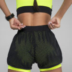 MANSEN Шорты Perforation Yellow