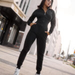 BONA FIDE Комбинезон Vivienne suit "Black"