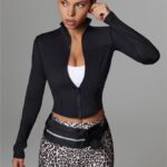 EazyWay Рашгард на молнии черный NW12.1010.2