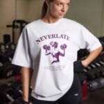 EazyWay Оверсайз спортивная футболка белая NW09.1133.5