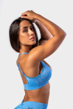 NEBBIA Топ Medium-Support Sports Bra TOTALLY SEAMLESS 305 blue — изображение 2