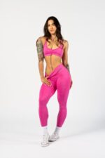 NEBBIA Топ Medium-Support Sports Bra TOTALLY SEAMLESS 305 pink — изображение 3