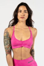 NEBBIA Топ Medium-Support Sports Bra TOTALLY SEAMLESS 305 pink — изображение 4