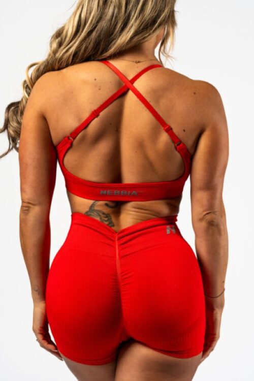 NEBBIA Топ Medium-Support Sports Bra TOTALLY SEAMLESS 305 red — изображение 2