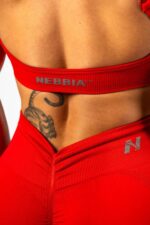 NEBBIA Топ Medium-Support Sports Bra TOTALLY SEAMLESS 305 red — изображение 4