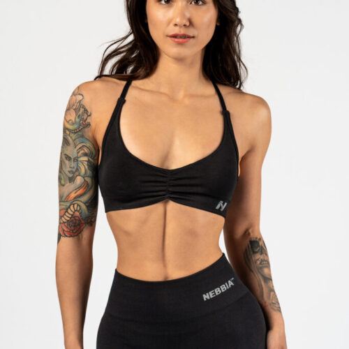 NEBBIA Топ Medium-Support Sports Bra TOTALLY SEAMLESS 305 black