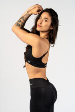 NEBBIA Топ Medium-Support Sports Bra TOTALLY SEAMLESS 305 black — изображение 2