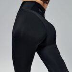 NEVERLATE Моделирующие спортивные леггинсы черные NW04.1337.1