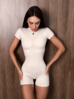 BONA FIDE Комбинезон Extra Sexy Back "Nude" — изображение 3