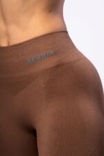 NEBBIA Лосины Seamless High-Waist Leggings MAXIMUM PUSH-UP 303 brown — изображение 6