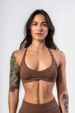NEBBIA Топ Medium-Support Sports Bra TOTALLY SEAMLESS 305 brown