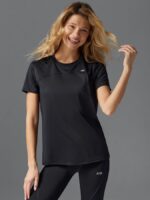 NEVERLATE Приталенная футболка черная NW09.1093.1