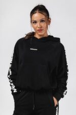 NEBBIA Худи Classic Hoodie OFF-DUTY  489 BLACK — изображение 2
