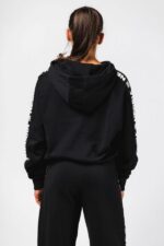 NEBBIA Худи Classic Hoodie OFF-DUTY  489 BLACK — изображение 4