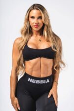NEBBIA Топ Lift-Up Sports Bra FLOW SEAMLESS 495 BLACK