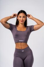 NEBBIA Топ Shaping Crop Top FLOW SEAMLESS 499 Shark