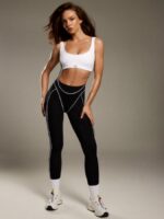 NEVERLATE Моделирующий комбинезон черно белый NW14.1319.1 — изображение 2