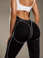 NEVERLATE Моделирующий комбинезон черно белый NW14.1319.1 — изображение 5