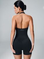 NEVERLATE Моделирующий комбинезон халтер черный NW14.1428.1 — изображение 2