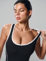 NEVERLATE Моделирующий комбинезон с открытой спиной черный NW14.1429.1 — изображение 6