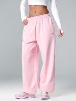 NEVERLATE Спортивные брюки свободного кроя для фитнеса розовые NW01.1358.2 — изображение 4