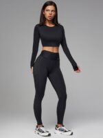 NEVERLATE Рашгард с открытой спиной черный NW12.1275.2 — изображение 5