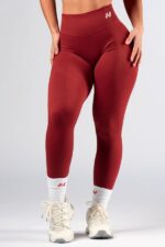 NEBBIA Лосины High-Waist Push-Up Leggings POWER 888 RED — изображение 3
