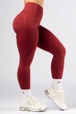 NEBBIA Лосины High-Waist Push-Up Leggings POWER 888 RED — изображение 4