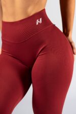 NEBBIA Лосины High-Waist Push-Up Leggings POWER 888 RED — изображение 5