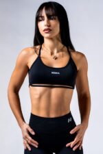 NEBBIA Топ Open-Back Sports Bra POWER 890 BLACK