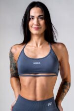 NEBBIA Топ Open-Back Sports Bra POWER 890 GREY
