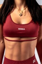 NEBBIA Топ Open-Back Sports Bra POWER 890 RED — изображение 4