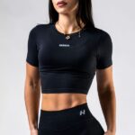 NEBBIA Топ Seamless Short-Sleeve Top POWER 891 BLACK
