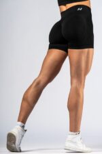 NEBBIA Шорты High-Waist Push-Up Shorts POWER 893 BLACK — изображение 5