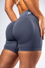 NEBBIA Шорты High-Waist Push-Up Shorts POWER 893 GREY — изображение 2