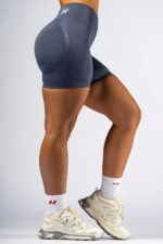 NEBBIA Шорты High-Waist Push-Up Shorts POWER 893 GREY — изображение 4