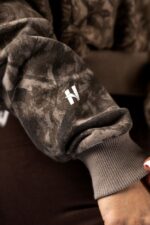 NEBBIA Худи Relaxed Zip Hoodie POWER 895 LIGHT BROWN CAMO — изображение 6