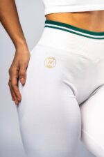 NEBBIA Леггинсы High-Waist Flared Leggings CLUB D’OR 630 white — изображение 5