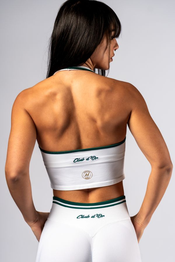 c64fd000074e11f182a318c04d45c689_6419eab7083711f182a518c04d45c689 NEBBIA Топ Halter Top CLUB D’OR 640 white — изображение 1