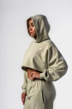 NEBBIA Худи 433 Зеленый — изображение 4