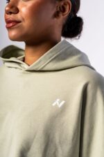 NEBBIA Худи 433 Зеленый — изображение 5