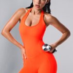 NEVERLATE Моделирующий комбинезон оранжевый неон NW14.1428.3