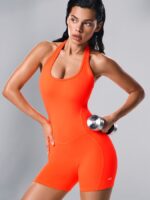 NEVERLATE Моделирующий комбинезон оранжевый неон NW14.1428.3