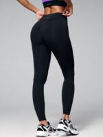 NEVERLATE Спортивные леггинсы с имитацией бикини черные NW04.1389.1 — изображение 2