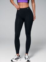 NEVERLATE Спортивные леггинсы с имитацией бикини черные NW04.1389.1 — изображение 3