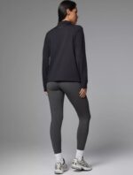 NEVERLATE Спортивный лонгслив с контрастными кантами черный NW20.1316.1 — изображение 5