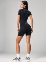 NEVERLATE Моделирующий спортивный комбинезон на молнии черный NW14.1427.1 — изображение 3