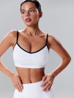 NEVERLATE Моделирующий топ-бра с контрастной окантовкой белый NW08.1445.2 — изображение 6