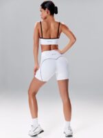 NEVERLATE Моделирующий топ-бра с контрастной окантовкой белый NW08.1445.2 — изображение 4