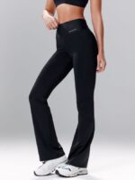 NEVERLATE Моделирующие спортивные брюки с пушап эффектом черные NW01.1477.1 — изображение 2